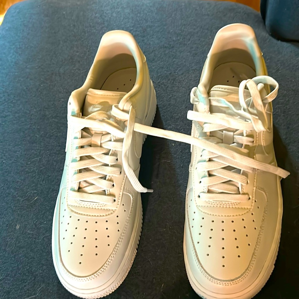 Brand new white Nike dunks